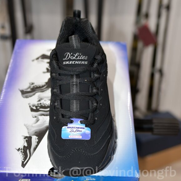 Skechers Women's D'Lites-Play on   Fashion Trainers - Picture 2 of 8